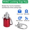 HVAC Key Tool, HVAC Locking Cover Key for 410A and