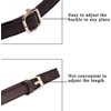 BEAULEGAN Crossbody Bag Strap Full Grain - Microfiber Leather -