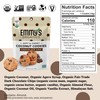Emmy's Organics Chocolate Chip Coconut Cookies (Pack of 2)| Gluten-Free,