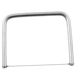 LQ Industrial Stainless Steel Mud Cutter 85x60mm Pottery Mini Clay Cutting Bow Clay Cutting Tool for Ceramic Clay Engraving