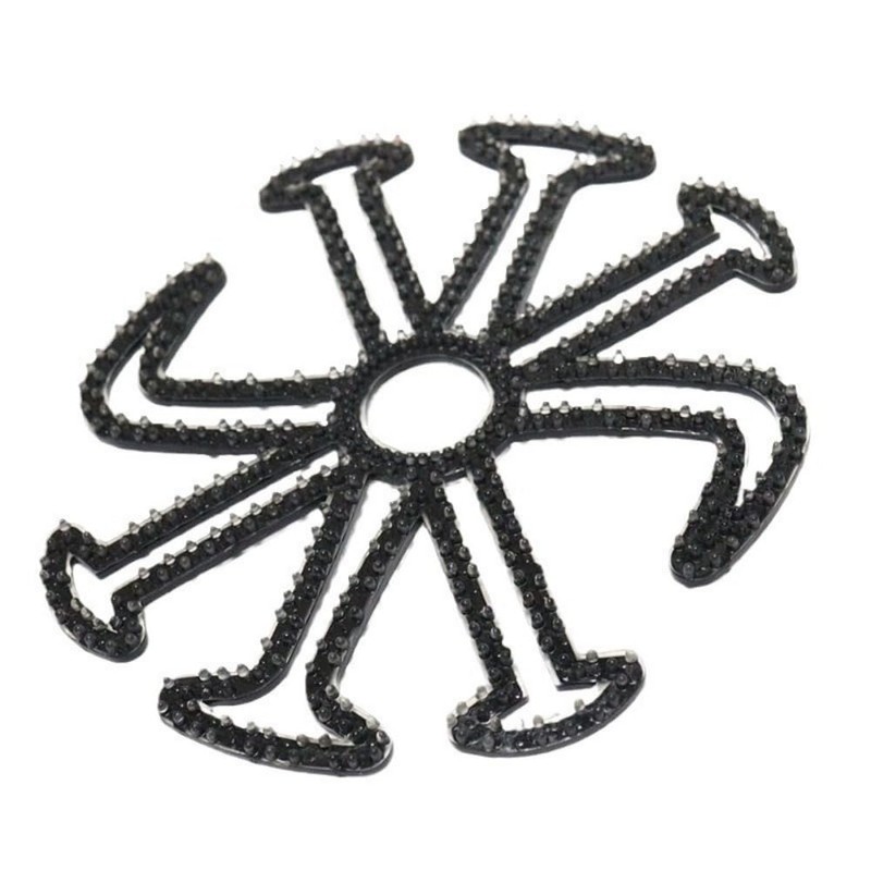 ヘルメット用ベンチレーションライナー ヘルメット インナーパッド 髪型が崩れない ムレ防止 防滑・吸汗速乾設計 工具不要取り付け 男女兼用 (ブラック)