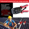 AIXONTEC Crimping Tool - Premium Quality - Universal Crimping Tool