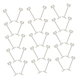 Operitacx 200pcs Ceramic Tile Spacers Reusable Tile Leveling Needles for Accurate Installation Lightweight Compact Design for DIY Flooring Projects