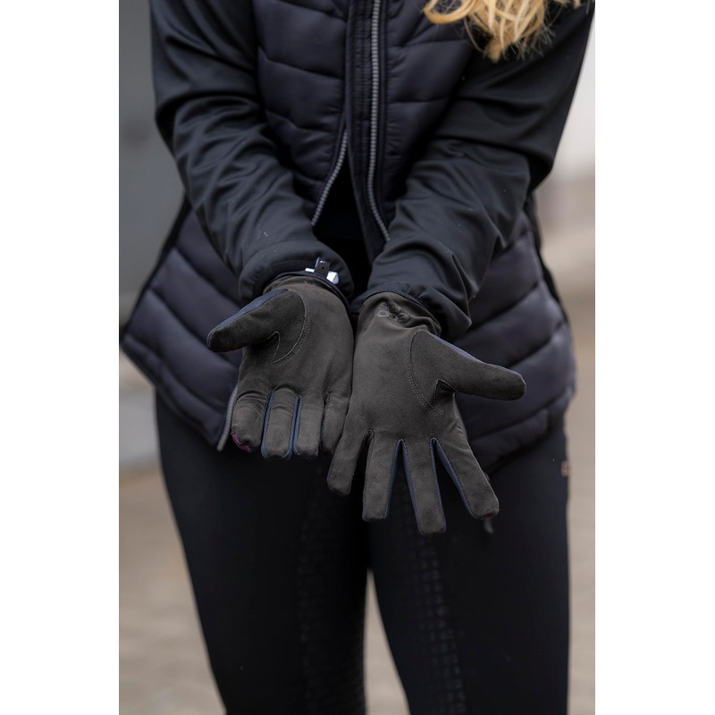 Roeckl Sports Winya Riding Gloves, Leisure Winter Gloves, Black 8