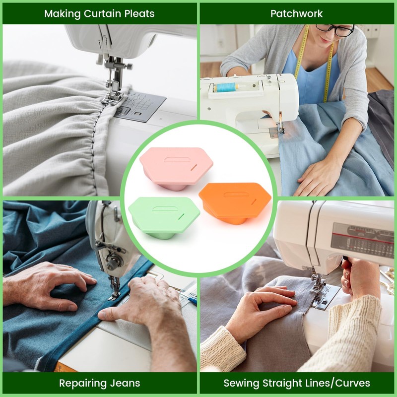 3Pcs Magnetic Seam Guide with Scale, Polygonal Strong Magnetic Gauge
