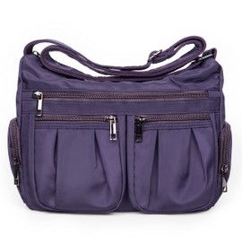 Crossbody Bag for Women Nylon Shoulder Bag Women Water Resistant Anti Theft Travel Purses