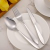 Dacitiery 2 Set Camping Cutlery, Stainless Steel Cutlery Set with