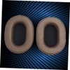 OSALADI 3 Pairs Headphone Accessories Ear Pads Cushion Leather Ear