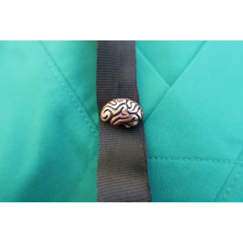 Jim Clift Design Brain Copper Lapel Pin - 1 Count