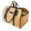 CARBABY Firewood Bag, 2-Way Use, Log Carrier, Firewood Case, Portable,