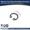 PATIKIL 100 Pcs Internal Retaining Rings, 8mm C-Clip Snap Ring