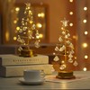 Christmas Crystal Tree Lamp Acrylic Crystal Pendant Christmas Decorative Desk