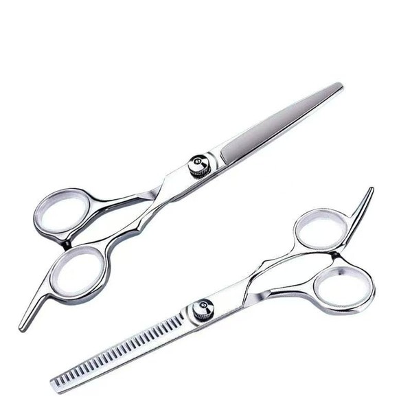 【voloeco】 散髪 ハサミ ステンレス製 すきばさみセット 髪切りハサミ 散髪はさみ 美容 理容 家庭用