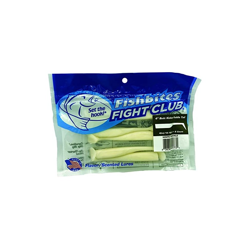 FISHBITES FIGHT CLUB Lures - 4" Butt Kicker Paddle Tail