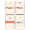Furukawa Shiko LS581 Letter Set, Soebumi Notes, Mimosa Brooch