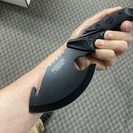 Defender Xtreme 10" FULL TANG Survival Hunting Gear Fixed Blade Axe Hatchet EDC Camping Gift