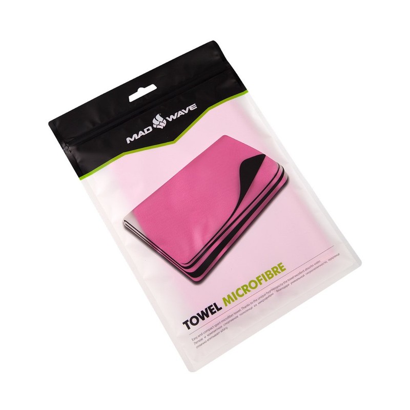Mad Wave Microfibre Towel - Pink