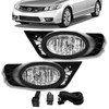 Fog Lights Assembly Replacement for 2009 2010 2011 Honda Civic