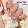 Double Rhythm Jelly Glass Cat Eye Gel Polish with Magnet