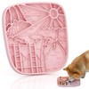Puzzle Feeder Silicone Lick Mat for Dogs,Rich and Innovative Textured