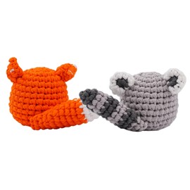 Outbit Crochet Set for Beginners, Complete Crochet Set with Step-by-Step Video Tutorials, Ideal DIY Gift for Adults and Craft Lovers (FoxyCoon)