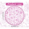 WRAPAHOLIC 50 Sheets Toile Floral Paper Place Mats - 13