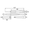 Hozan P-881-ESD ESD ESD Grip Tweezers with Grips, Hand Pain,