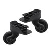 2 Pair Replacement Wheels for Luggage 360 Swivel Suitcase Casters