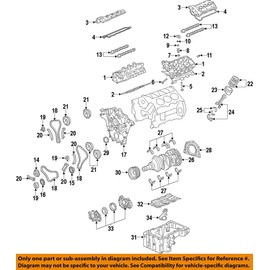 General Motors 12648786, Engine Crankshaft Main Bearing