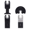 24Pcs/Set Multifunctional Oscillating Blade Saw Cutting Blade for Woodworking Metal