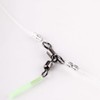 TopHomer 50Pcs 3 Way Swivel Barrel Swivel Catfish Swivels Hook