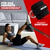NEOLYMP Foot Straps Cable Pull (Black) - Safe Workout -