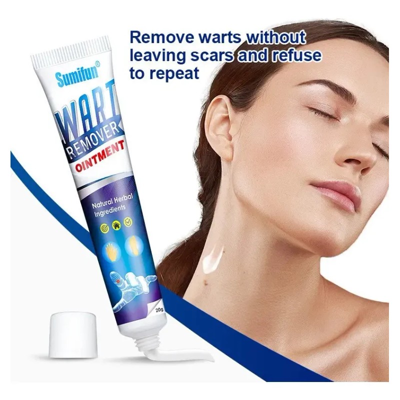 Crema Removedora De Verrugas Rápida Y Fácil, Pomada, 20 G