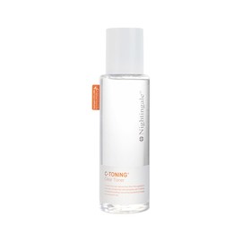 Nightingale C-toning Clear Toner Hyaluronic Acid&Vitamin Complex + AHA∙BHA∙PHA+Niacinamide, Moisturizing&Brightening Toner for Dull Skin, Hypoallergenic, Fragrance & Alcohol Free, Cruelty Free