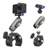 TELESIN Super Clamp Mount | Bike Mount for DJI Osmo