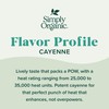 Simply Organic Cayenne Pepper, 2.89 Ounce, Pure, Organic Cayenne Peppers,