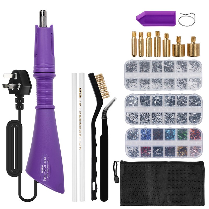 Hotfix Rhinestone Applicator Kit - Professional Bedazzling Tools with 1500+