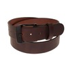 Nohma Leather, Men's Leather Belt, Made in USA, Full-Grain Leather,