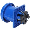 Waterproof Industrial Plug IP67 Compact Insulation 3 Cores Rubber Sealing