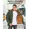 MAGCOMSEN Mens Jacket Winter Parka With Hood Thicken Warm Puffer