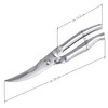 bremermann 2 x Chicken Grillers with Poultry Scissors 3-Piece Set