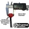 Eseno 10 x 150mm Ball Bungee Cords. Ideal for Tarps,