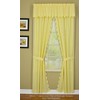 Today's Curtain, Orleans Scallop Curtain, Buttercup 45" Panel Pair and