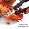 BLBYHO Crab Scissors, Seafood Scissors, Lobster Shears, Crab Leg Scissors