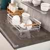 Clear Silicone Mat for Kitchen Counter, Waterproof Non Slip Countertop