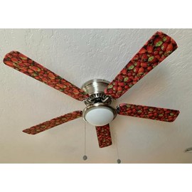 Strawberries Ceiling Fan Blade Covers