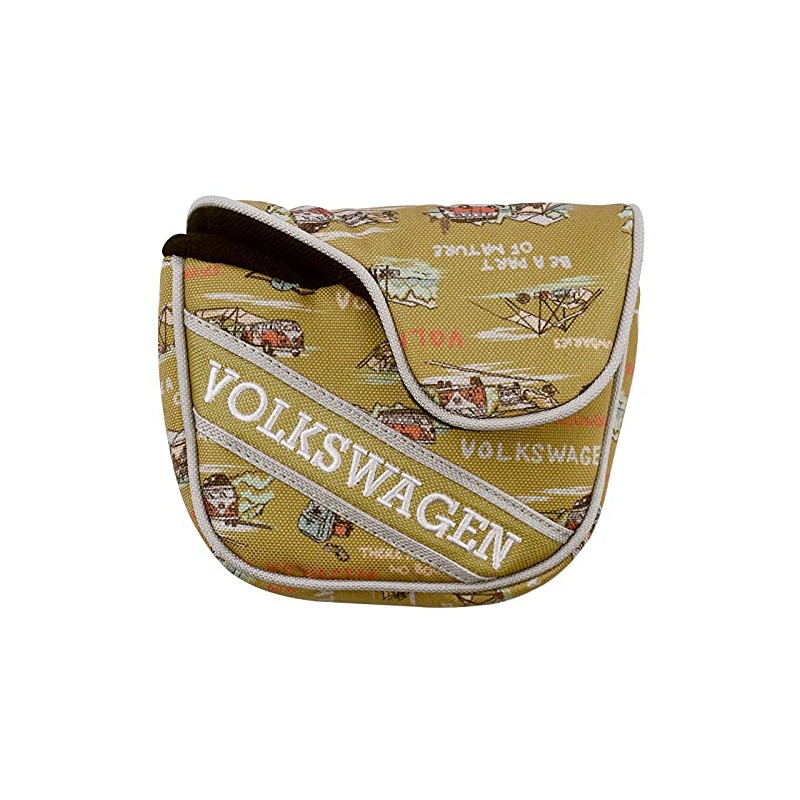 Leasax Volkswagen Putter Cover for Neo Mallet Beige VWPC-1805