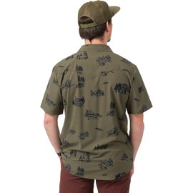 Flylow Cody Shirt - Men's, Jasper/Night Western, L