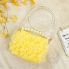 HAOBIN Pack of 2 Pearl Handle Chain Bag Chain Pearl
