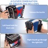 Lotkey 7 Key Kids Accordion, 3 Bass Mini Accordion Instrument,